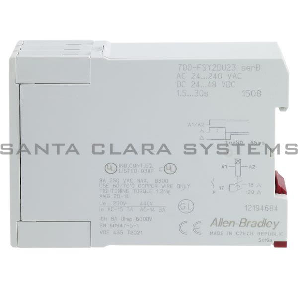 Allen Bradley 700-FSY2DU23 Relay Product Image
