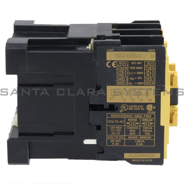 Allen Bradley 700-FX400A2 Control Relay Product Image