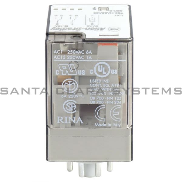 Allen Bradley 700-HA32A06 Tube Base Relay Product Image