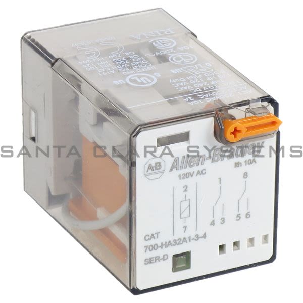 Allen Bradley 700-HA32A1-3-4  Tube Base Relay Product Image
