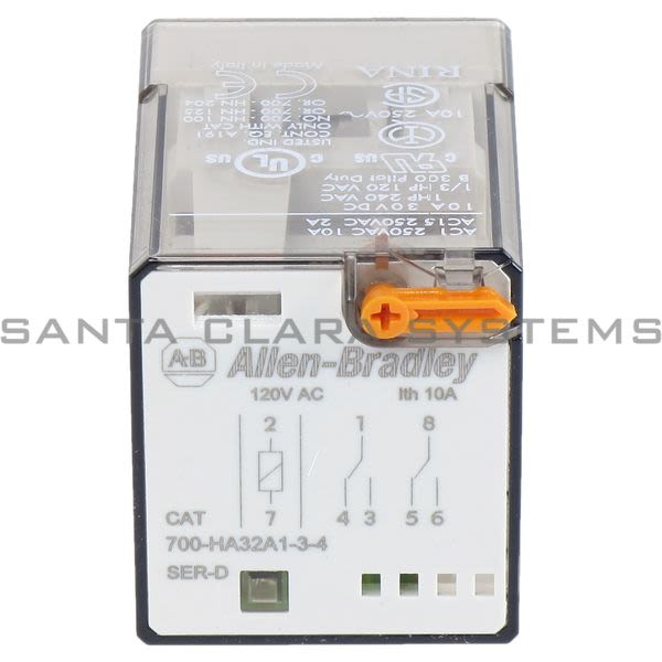 Allen Bradley 700-HA32A1-3-4  Tube Base Relay Product Image