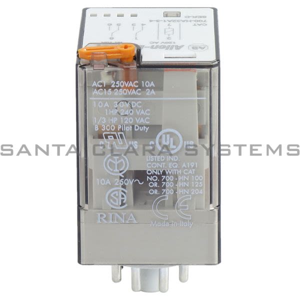 Allen Bradley 700-HA32A1-3-4  Tube Base Relay Product Image