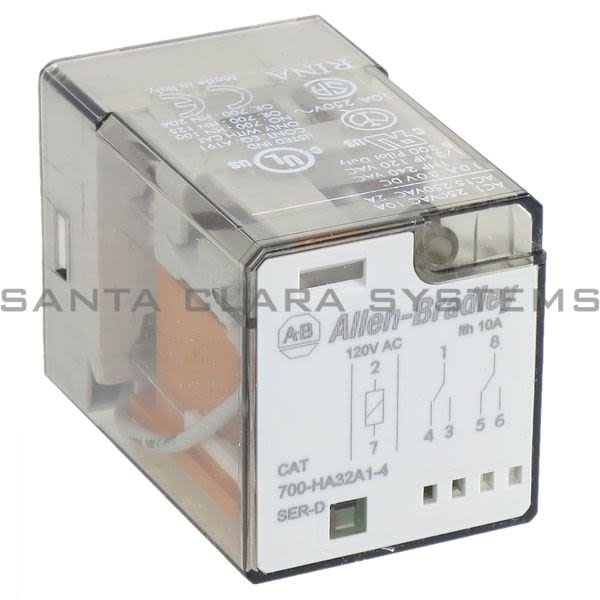 Allen Bradley 700-HA32A1-4 Tube Base Relay Product Image
