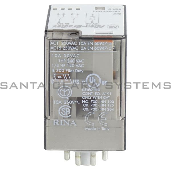 Allen Bradley 700-HA32A12 Tube Base Relay Product Image