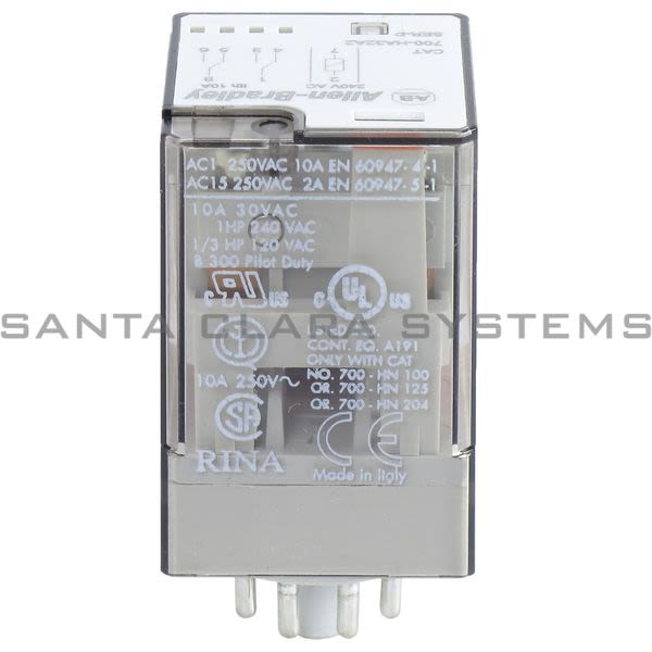Allen Bradley 700-HA32A2 Tube Base Relay Product Image