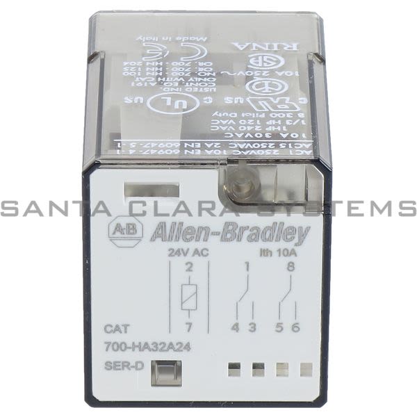 Allen Bradley 700-HA32A24 Tube Base Relay Product Image