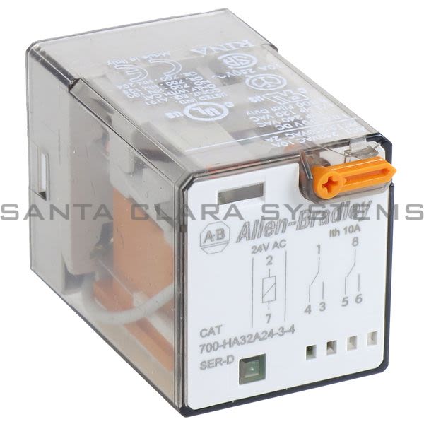 Allen Bradley 700-HA32A24-3-4 Tube Base Relay Product Image