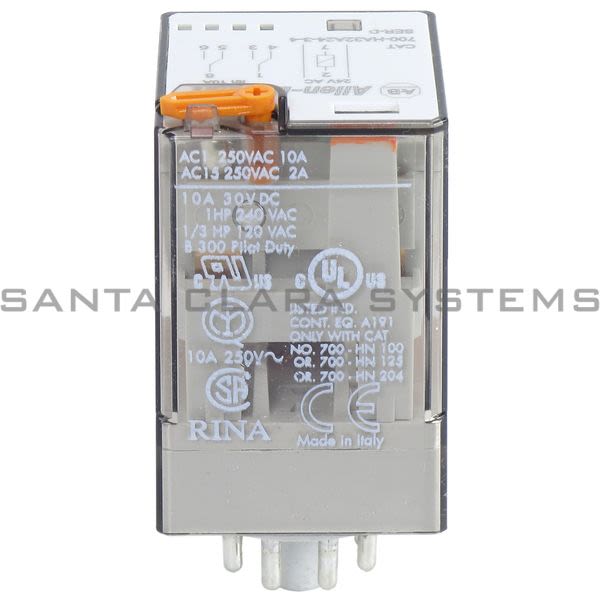 Allen Bradley 700-HA32A24-3-4 Tube Base Relay Product Image