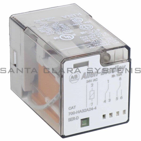 Allen Bradley 700-HA32A24-4 Tube Base Relay Product Image