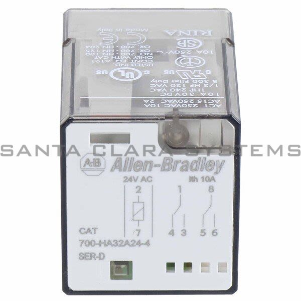 Allen Bradley 700-HA32A24-4 Tube Base Relay Product Image