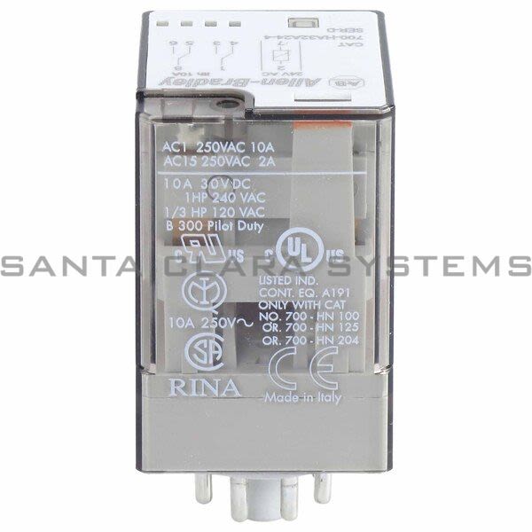 Allen Bradley 700-HA32A24-4 Tube Base Relay Product Image