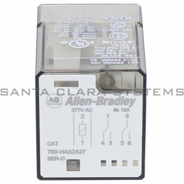 Allen Bradley 700-HA32A27 Tube Base Relay Product Image