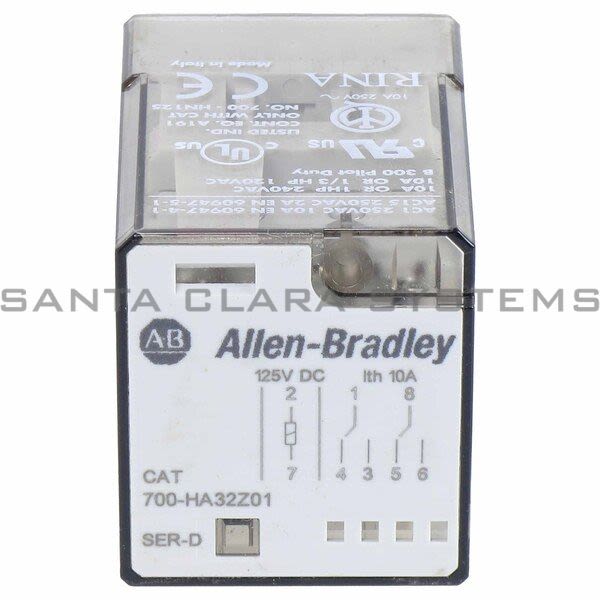Allen Bradley 700-HA32Z01 Tube Base Relay Product Image