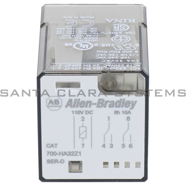 Allen Bradley 700-HA32Z1 Tube Base Relay Product Image