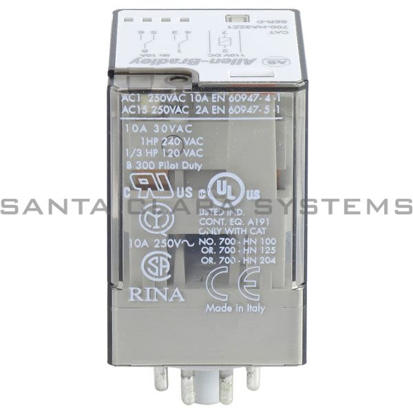 Allen Bradley 700-HA32Z1 Tube Base Relay Product Image