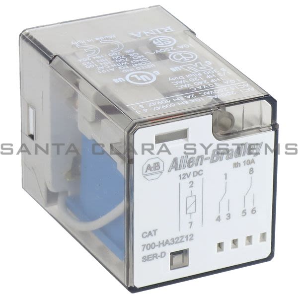 Allen Bradley 700-HA32Z12 Tube Base Relay Product Image
