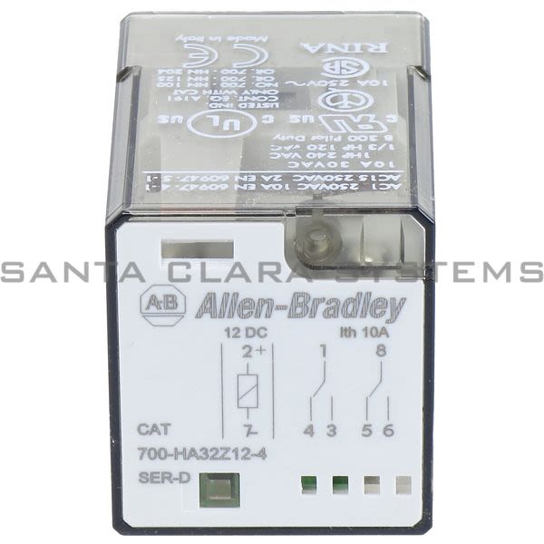 Allen Bradley 700-HA32Z12-4 Tube Base Relay Product Image