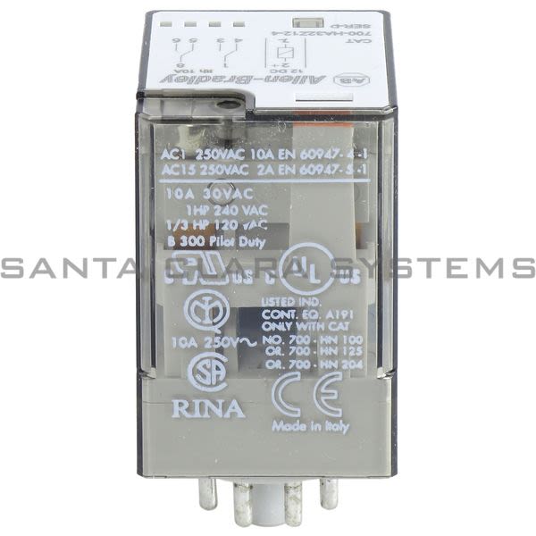 Allen Bradley 700-HA32Z12-4 Tube Base Relay Product Image