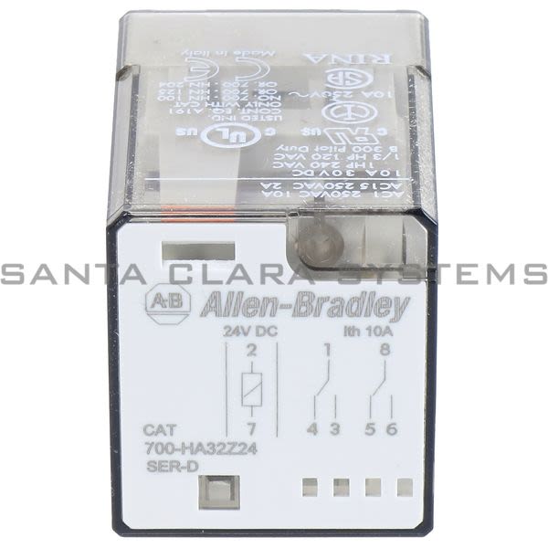 Allen Bradley 700-HA32Z24 Tube Base Relay Product Image