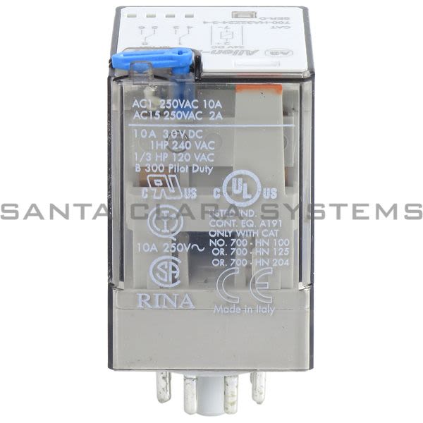 Allen Bradley 700-HA32Z24-3-4 Tube Base Relay Product Image