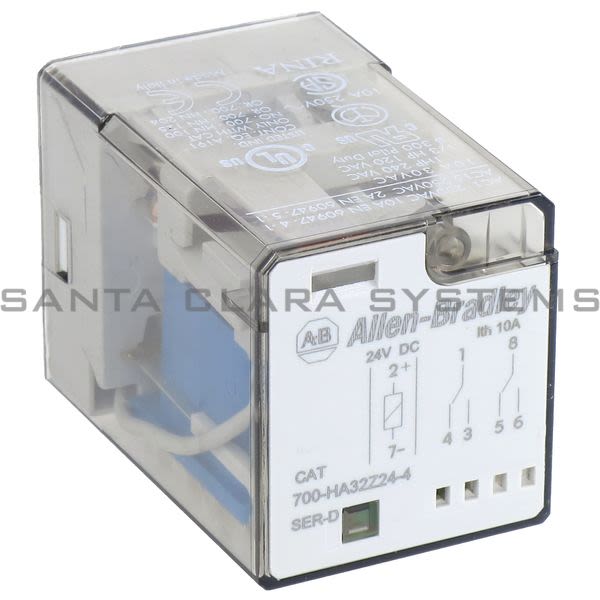 Allen Bradley 700-HA32Z24-4 Tube Base Relay Product Image