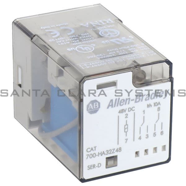 Allen Bradley 700-HA32Z48 Tube Base Relay Product Image