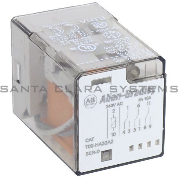 Allen Bradley 700-HA33A2  Tube Base Relay Product Image