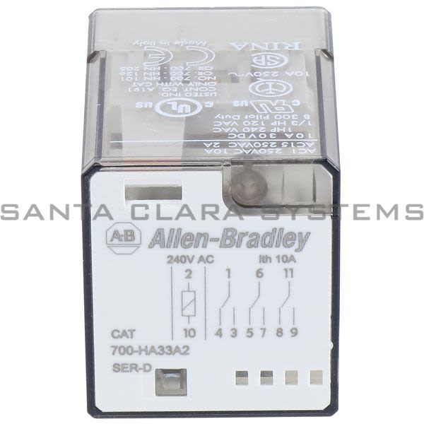 Allen Bradley 700-HA33A2  Tube Base Relay Product Image