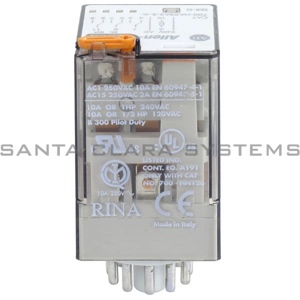 700HA33A234L Tube Base Relay Allen Bradley In Stock Santa Clara