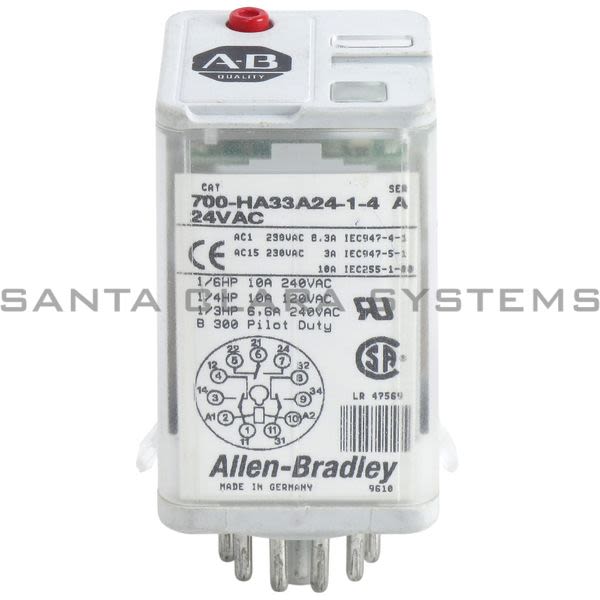 Allen Bradley 700-HA33A24-1-4  Relay Product Image