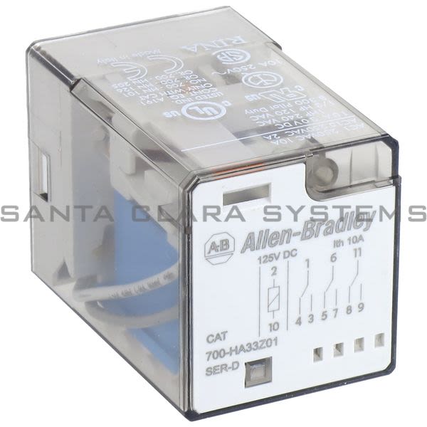 Allen Bradley 700-HA33Z01  Tube Base Relay Product Image