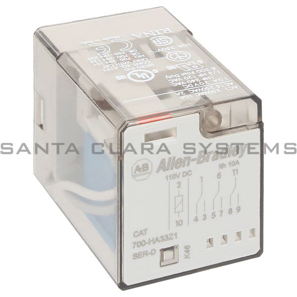 Allen Bradley 700-HA33Z1 Tube Base Relay Product Image