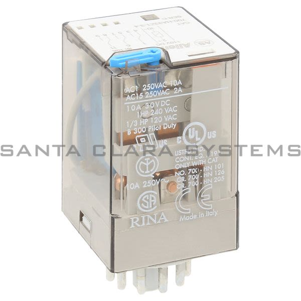 Allen Bradley 700-HA33Z1-3-4 Tube Base Relay Product Image