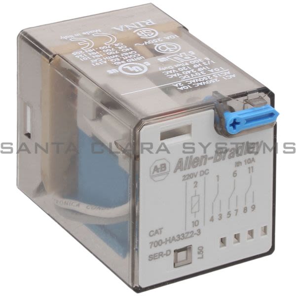 Allen Bradley 700-HA33Z2-3 Tube Base Relay Product Image