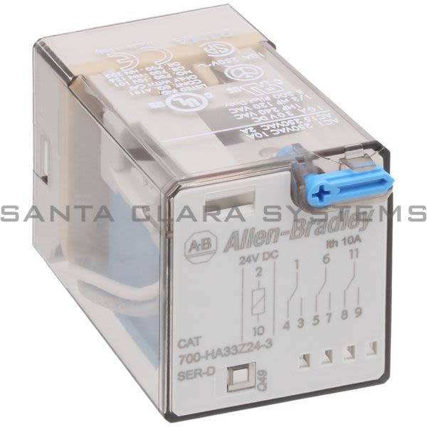 Allen Bradley 700-HA33Z24-3 General Purpose Tube Base Relay Product Image