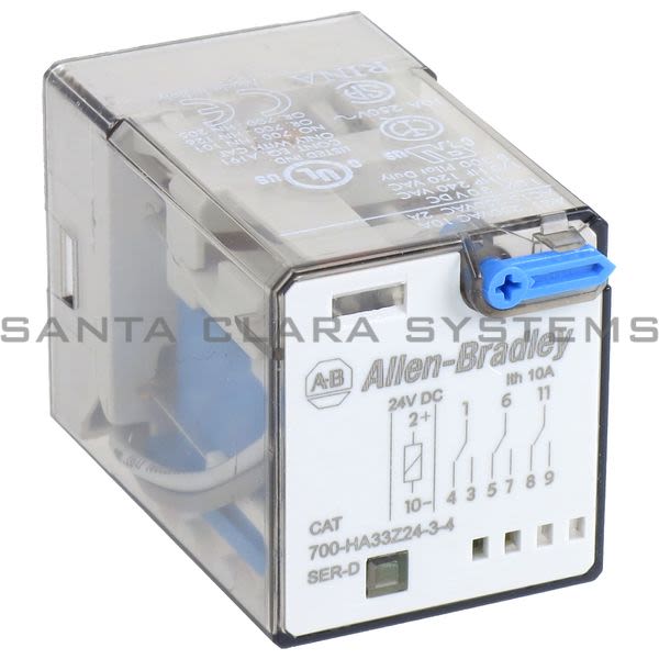 Allen Bradley 700-HA33Z24-3-4 Tube Base Relay Product Image