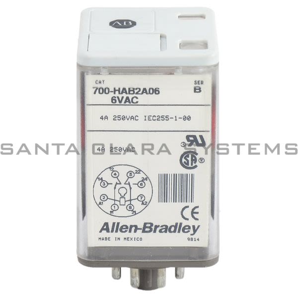 Allen Bradley 700-HAB2A06 General Purpose Relay Product Image
