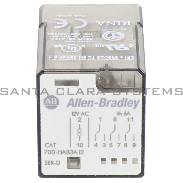 Allen Bradley 700-HAB3A12 Relay Product Image