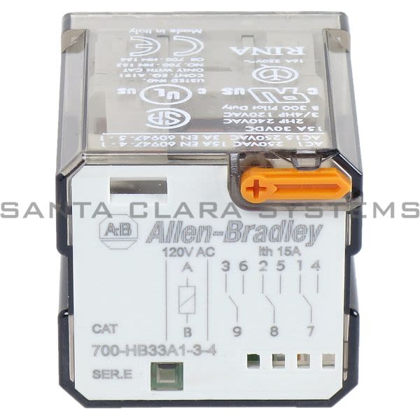 Allen Bradley 700-HB33A1-3-4 Base Relay Product Image