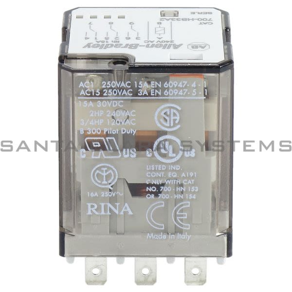 Allen Bradley 700-HB33A2 Relay Product Image