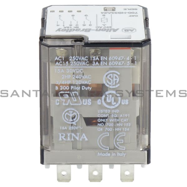 Allen Bradley 700-HB33A24 Relay Product Image