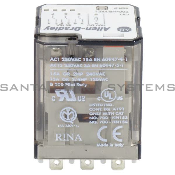 Allen Bradley 700-HB33Z1 Relay Product Image