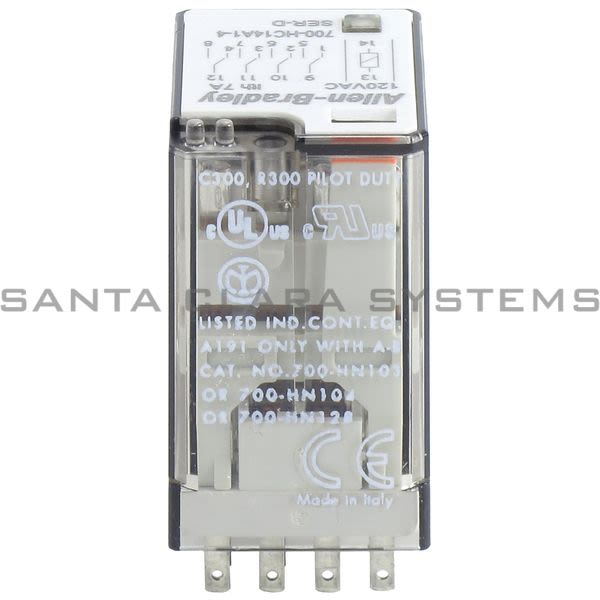 Allen Bradley 700-HC14A1-4 Relay Product Image