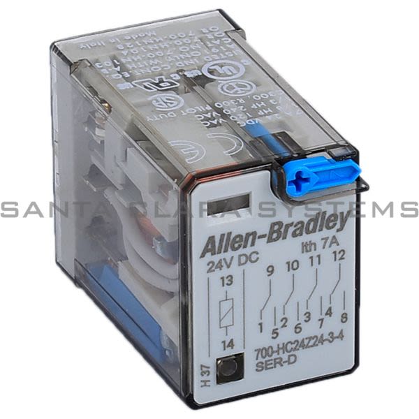Allen Bradley 700-HC24Z24-3-4  Terminal Relay Product Image