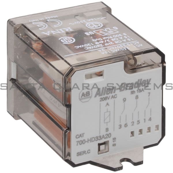 Allen Bradley 700-HD33A20 Relay Product Image