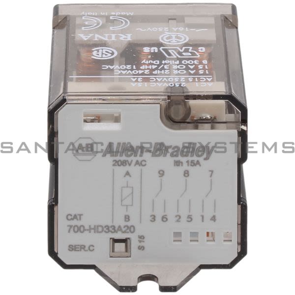 Allen Bradley 700-HD33A20 Relay Product Image