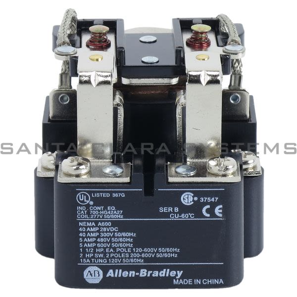 Allen Bradley 700-HG42A27 Power Relay Product Image