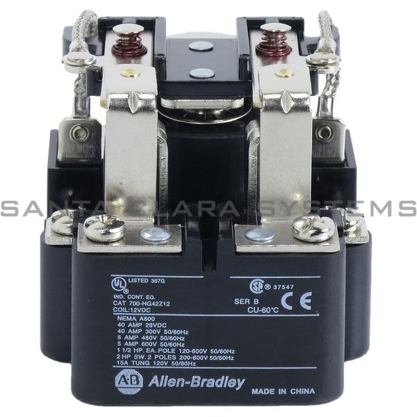Allen Bradley 700-HG42Z12 Power Relay Product Image