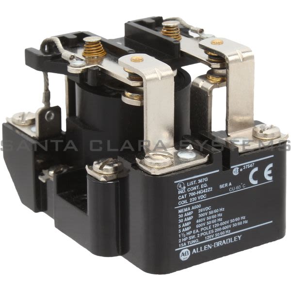 Allen Bradley 700-HG42Z2 Power Relay Product Image