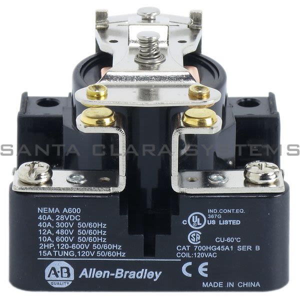 Allen Bradley 700-HG45A1 Power Relay Product Image